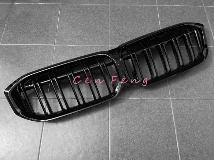 涔峰ＣＦ☆(雙槓亮黑)BMW 小改款 G20 G21 LCI 專用 水箱護罩 水箱罩 雙槓水箱護罩 M版 水箱鼻頭 中網