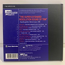 FIM XRCD /The Super Extended Resolution～ Various – The Super Extended Resolution Sound Of TBM