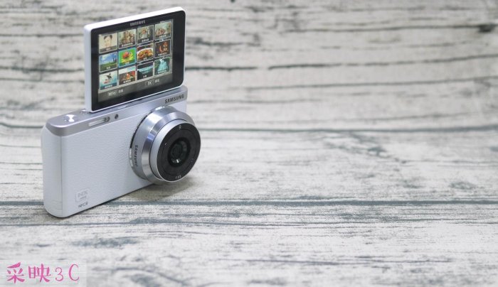 三星 Samsung NX mini 9mm定焦鏡組 白色 微單眼
