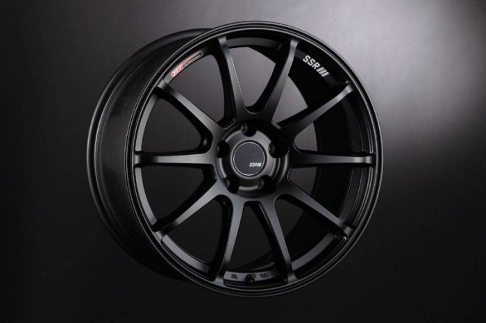 【超前輪業】SSR GTV02 旋壓 17吋鋁圈 4孔100 7J ET42 5孔114.3 8 J ET45 消光黑