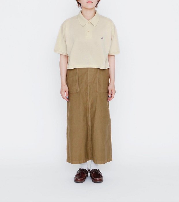 新品未使用Moss Stitch Field Cropped Polo THE NORTH FACE PURPLE LABEL Moss Stitch Field Cropped Polo