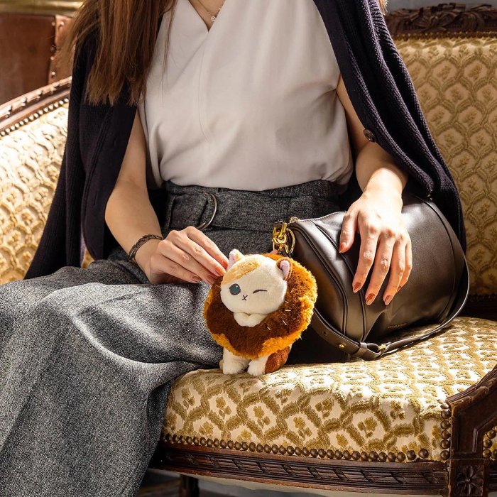 ＊日式雜貨館＊日本限定 mofusand 貓福珊迪 聖誕節限定 花圈貓 甜甜圈貓咪 萬聖節 貓咪掛飾 貓福珊迪吊飾 裝扮款 貓咪吊飾 南瓜貓咪