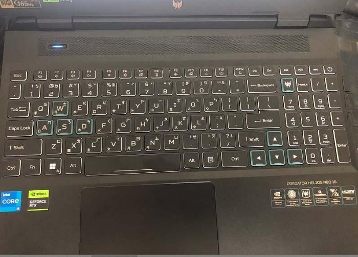 *蝶飛* 鍵盤膜 保護膜 適用 宏基 Acer Predator PHN16-71-7121 16吋 RTX4050