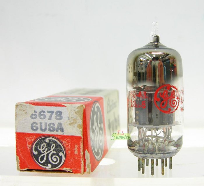 6U8 ︽NO:68306 美國GE 6678 / 6U8A (NIB) 真空管( 中國6F2 升級管