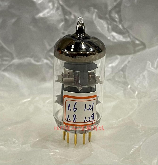 原裝捷克JJ 錯版ECC81真空管插錯型號卻變ECC83直插替代12AX7 6N4品質