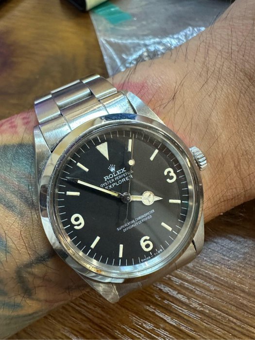 Rolex 1016 explorer mk1 蛙腳皇冠 探險家 勞力士 14270  124270 114270
