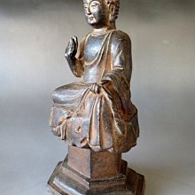 金王記拍寶網】(常5) H700 中國古代佛像銅雕釋迦牟尼佛一尊罕見稀少