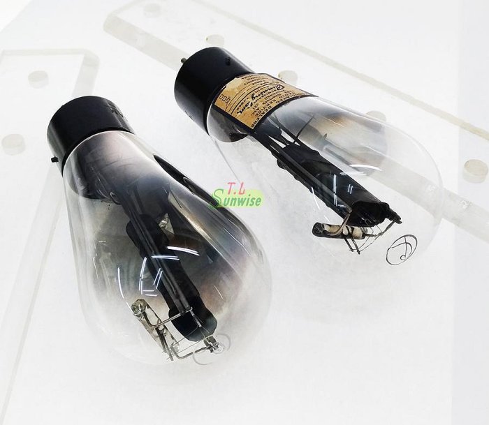 CUNNINGHAM CX381 RCA 真空管2本 真空管 CRX2-8Q-RCA スタンド Inc