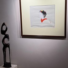 狂】 日本著名畫家土田麥僊Tsuchida Bakusen 限量木版版畫由他的后代土
