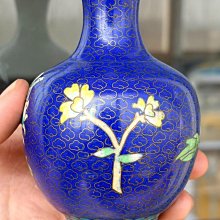 景泰藍花瓶掐絲琺瑯七十年代出口創匯| Yahoo拍賣