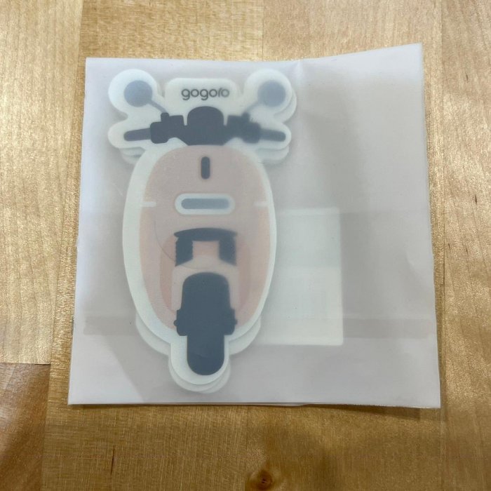 [全新四入] 書籤 紙質 薄 文具 3.5x7cm gogoro 造型 環保書籤 gogoro3 gogoro2 電池 *舊愛二手*