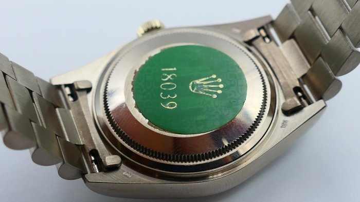 【搭時光機來的】近庫存新品R字頭ROLEX勞力士18039盒單全藏品( 18038 18238 18239參考)