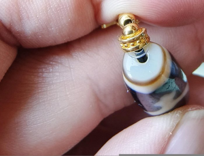 寶瓶天珠 白 至純天珠 西藏至純寶瓶天珠| 天珠世家gZiciaga