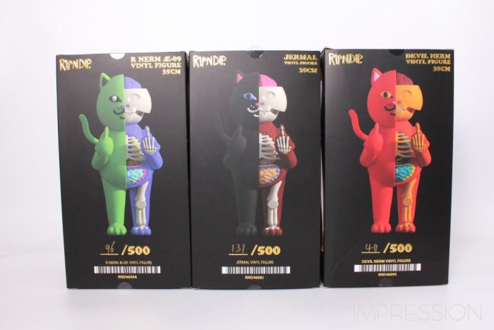 IMPRESSION】RIPNDIP LORD NERMAL VINYL FIGURE 中指貓限定公仔