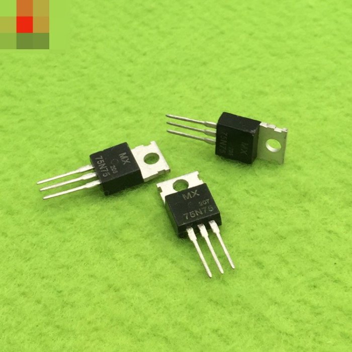 75NF75場效應管 75A75V 拆機用 MOS管 N通道 W313-2[364015] | Yahoo拍賣