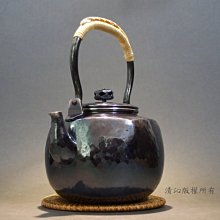 茶道具 銀瓶 湯沸 六角肩衝 銀メッキ 5合 秀峰堂 新品 ☆清沁苑☆日本茶道具~秀峰堂鎚起銅銀仕上六角肩衝型燻銀銀瓶湯
