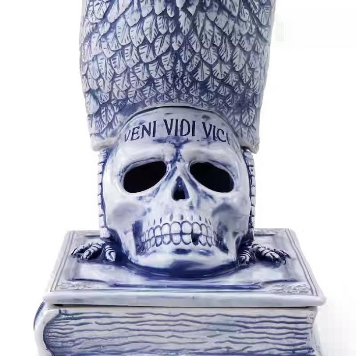 お香 24AW NEIGHBORHOOD CROW INCENSE CHAMBER 希望商店】NEIGHBORHOOD CROW INCENSE CHAMBER 24AW 烏鴉骷髏線香座