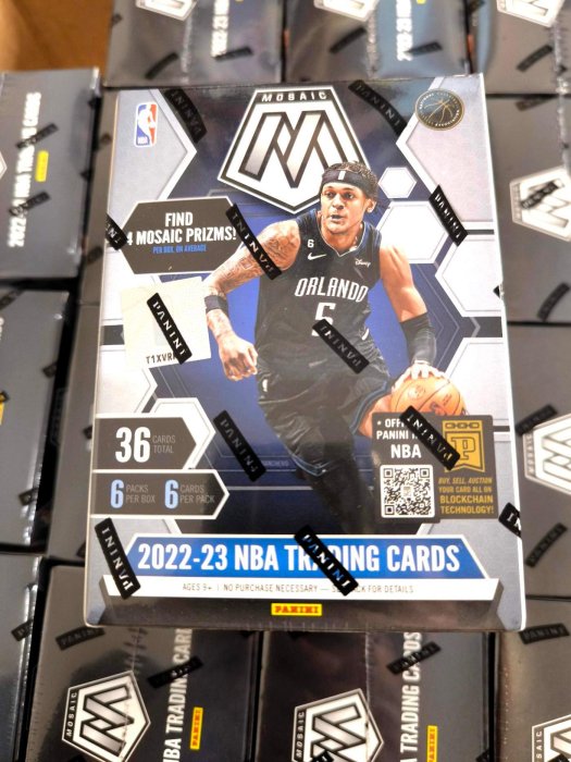 【E87】 NBAカード Mosaic prizm blaster未開封box E87 NBAカード Mosaic prizm blasterbox（FIRST LOOK!* 2024-25