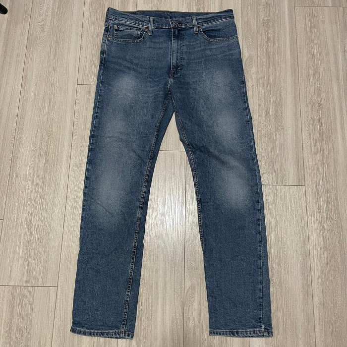 Levi's levis 502 29507-1270 W36 L34 淺藍刷色上寬下窄牛仔褲 ** 508