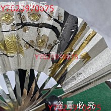 老銅銅器金屬美品日本光則作銀扇！極少有光則純銀銀扇！日本純銀扇子