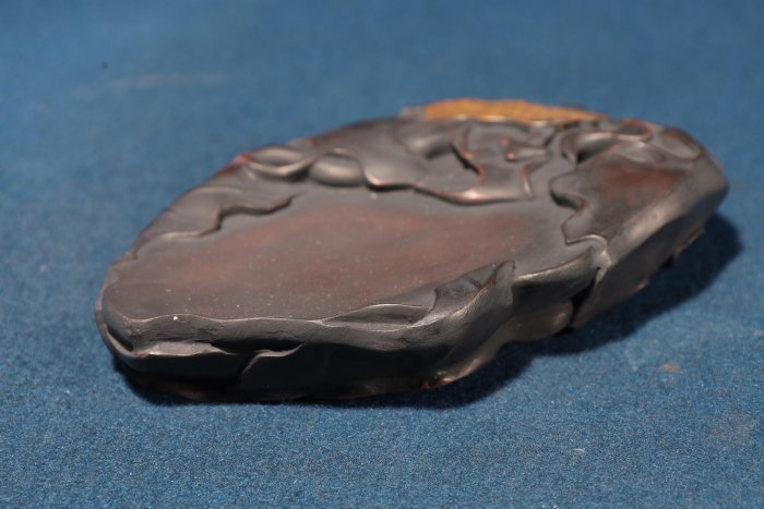 11/13結標博物館級複製仿宋米芾螽絲瓜硯ADK0327 -印石雅石篆刻玉石印章