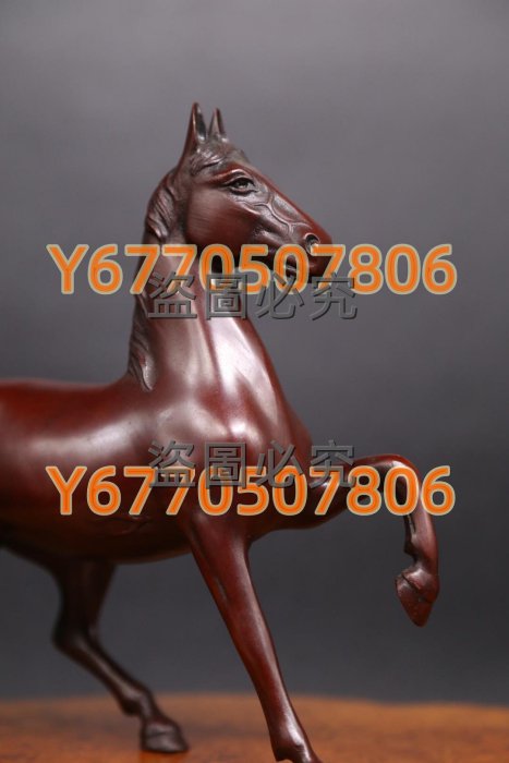 金工師昇作《銅制生肖勇馬置物》 日本十二生肖銅擺件生肖馬銅像置物