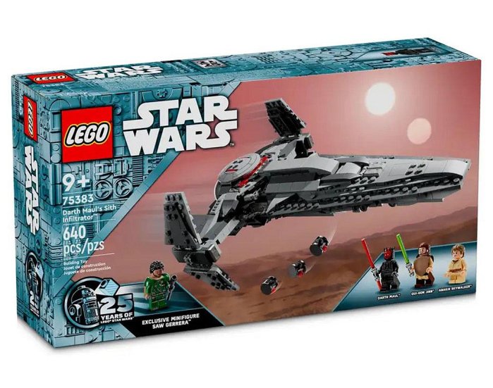 【高雄天利鄭姐】樂高 75383 星際大戰 Star Wars™ 系列 - 達斯·魔的西斯滲透者