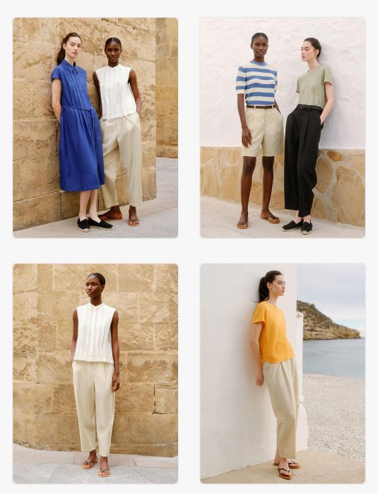 SL 日本Uniqlo 淡杏色修身亞麻混紡打褶長褲  （M)低價起標 推薦！