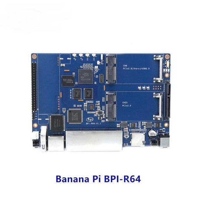 【夢兒】香蕉派 Banana PI BPI-R64開源路由器，MTK MT7622 64位開發板