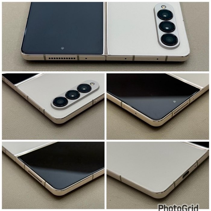SAMSUNG Z Fold4 12+512 二手機 迷霧金 刷卡分期【米米瑞隆】高雄實體 可出租 C9535 中古機