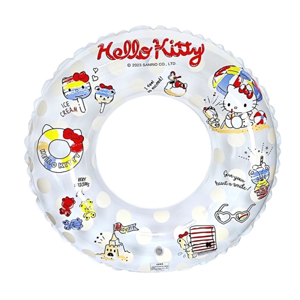 Hello Kitty游泳圈(26吋/兒童泳具/戲水玩具/小朋友浮具/成功牌)