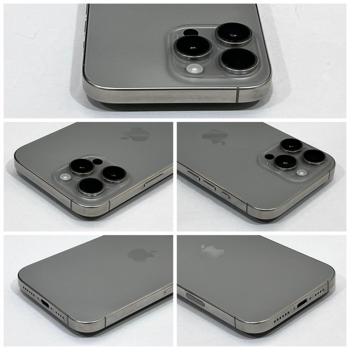 IPHONE 15 PRO MAX 256G 原色鈦金屬 二手機 中古機 附發票 手機出租 高雄【米米科技】M2638