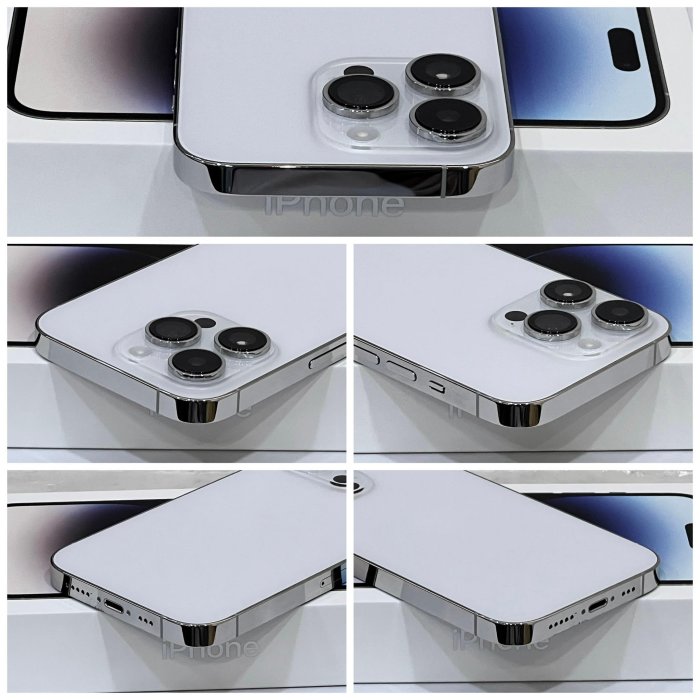 IPHONE 14 PRO 256G 銀色 二手機 中古機 附發票 手機出租 高雄【米米科技】M1340