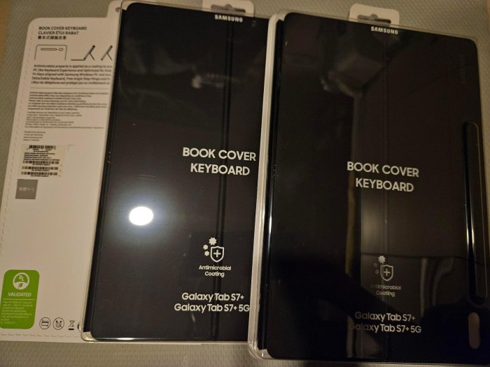 三星原廠鍵盤保護套 Samsung Tab平板電腦系列 S7+ Plus FE S8+ 5G 鍵盤可共用相容 S9+ FE+ S10+