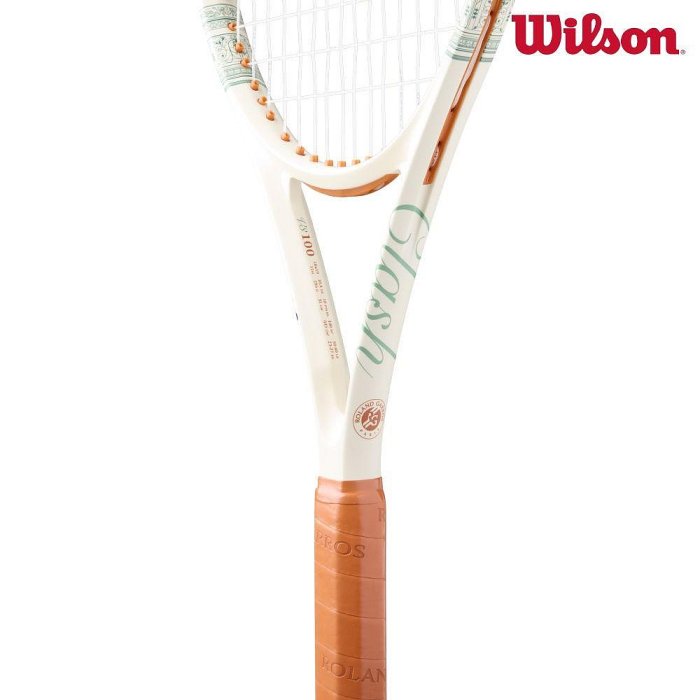【曼森體育】Wilson CLASH 100 V3 法網 網球拍 295g 適合進階型球員 Roland Garros 系列