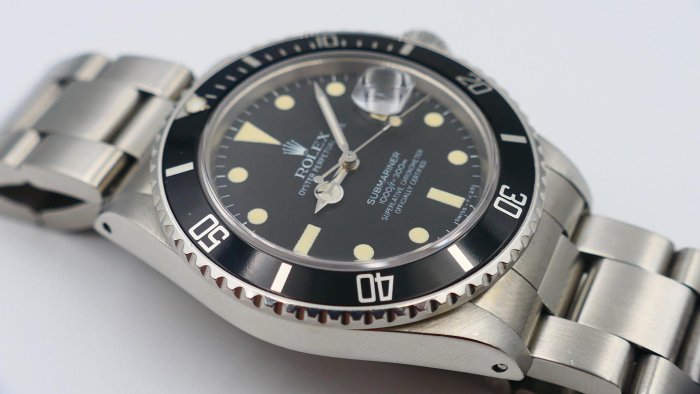 【美好時光】膏藥面黑水鬼1982年份ROLEX勞力士16800超美品 ( 1680 5513 16800 1665 參考)