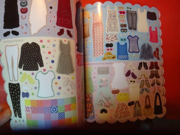 15-011000 Sticker Dress-Up Fashion Designer | Yahoo