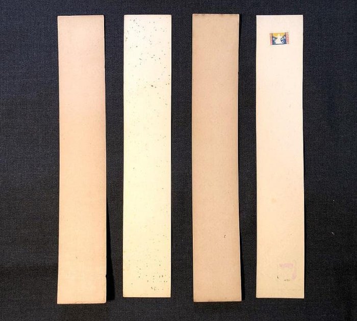荻原井泉水直筆短冊4點】明治末～昭和初期| Yahoo拍賣