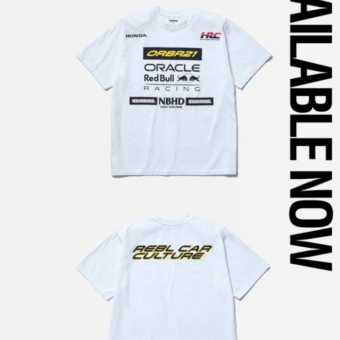 NEIGHBORHOOD NH X ORBR X HONDA . SS TEE 聯名款。太陽選物社