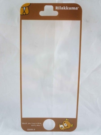 【震撼精品百貨】Rilakkuma San-X 拉拉熊懶懶熊~San-X iPhone/5s手機螢幕貼 -躺