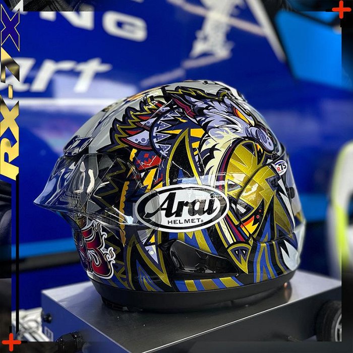 伊摩多※預購日本Arai RX-7X Nakasuga 4 全罩安全帽總代理公司貨中須賀