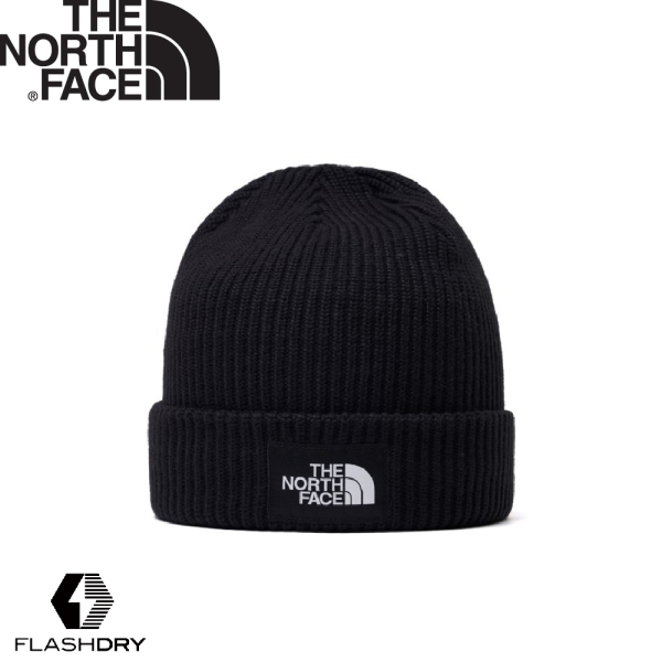 【The North Face 針織保暖毛帽《黑》】8CGZ/FLASHDRY速乾毛帽/休閒帽