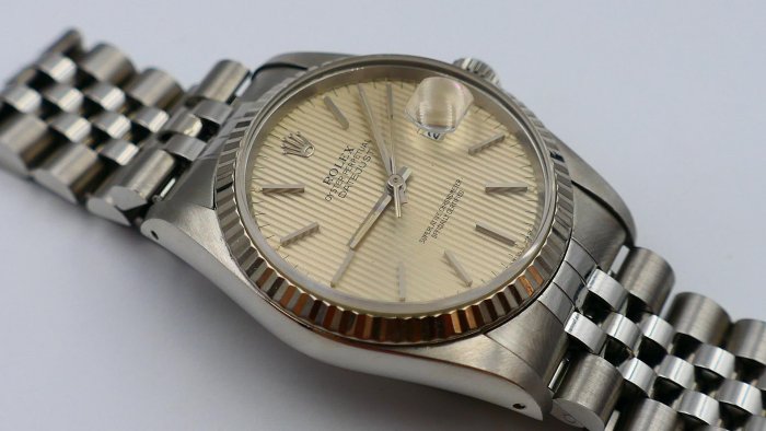【美好時光】1990年份ROLEX勞力士16234特殊窗簾面盒單全超美品（錶帶已整新不虛）116234 16014參考
