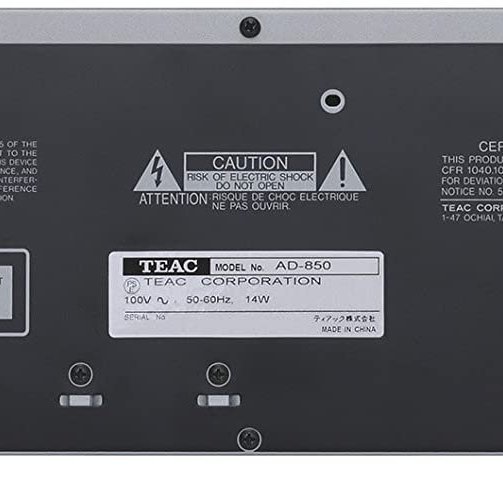 TEAC AD-850 ファーストオーナー AD-850-SE | 製品トップ | TEAC