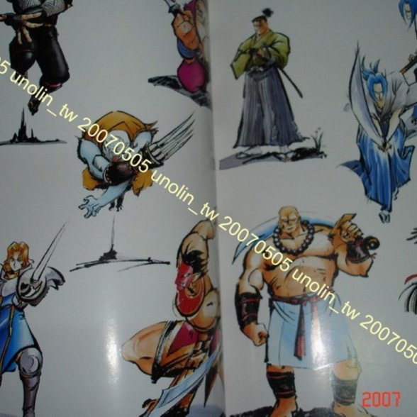 SNK 画集V.1，ART OF SNK WORLD】日本原版動漫畫冊畫集，餓狼傳說格鬥