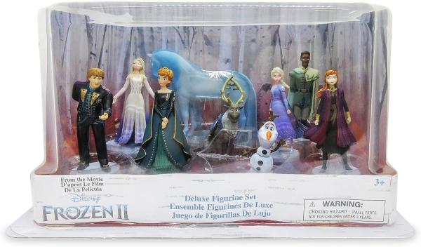 【震撼精品百貨】冰雪奇緣 Frozen~美國Disney迪士尼 冰雪奇緣公仔9入組*53775