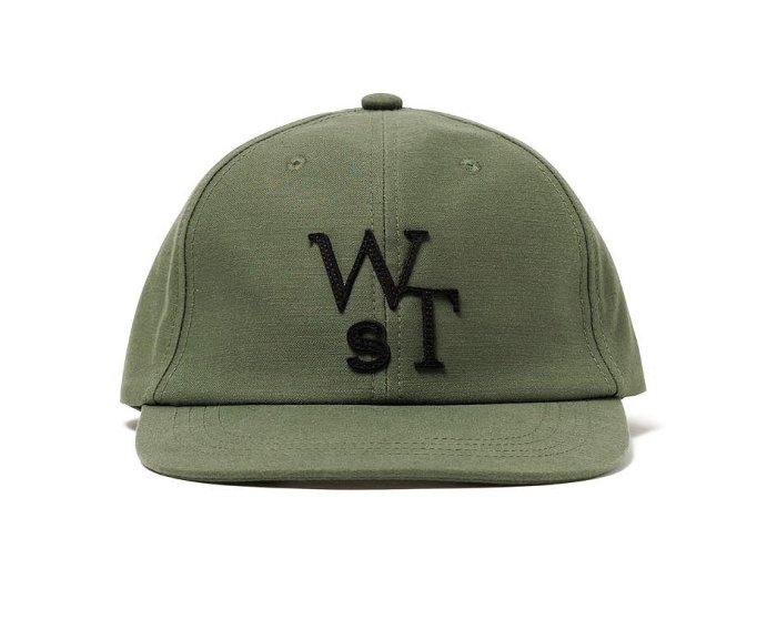 帽子 sacai x WTAPS Cotton Back Satin Cap sacai: Black WTAPS Edition Cotton Back Satin Cap | SSENSE