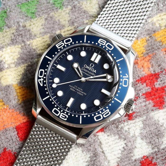 現貨 OMEGA 210.30.42.20.03.002 歐米茄 42mm 海馬300 007 詹姆士龐德60週年紀念 米蘭錶帶 機械潛水錶 男錶女錶