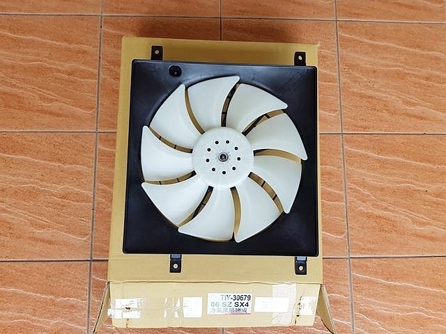 鈴木 SX4 1.6 06-10 冷氣風扇總成.冷氣風扇馬達