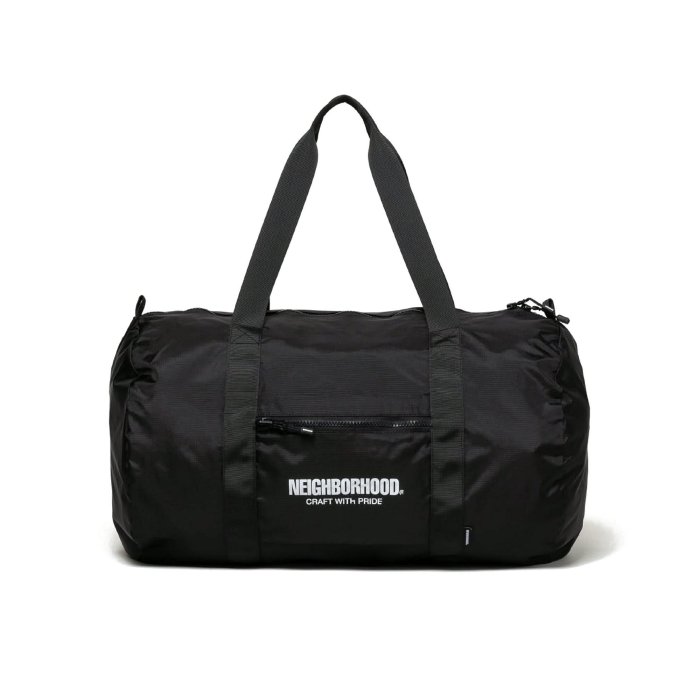 バッグ 25AW NEIGHBORHOOD POCKETABLE BOSTON BAG 希望商店】NEIGHBORHOOD POCKETABLE BOSTON BAG 25AW 防撕裂可收納折疊